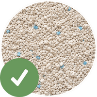 Litière agglomérante à gros grains