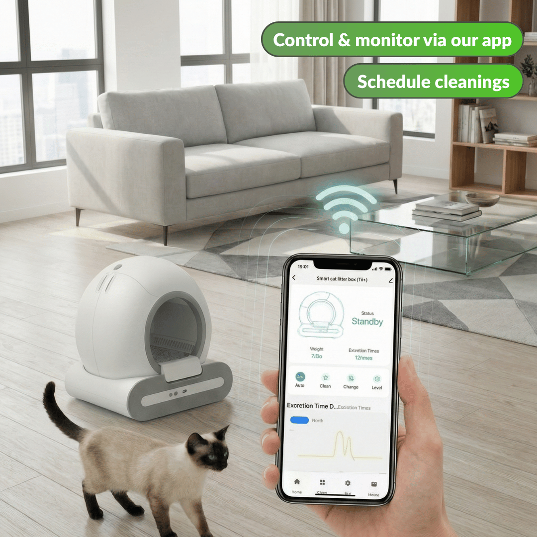 Eazibox 2.0 Self-Cleaning Litter Box